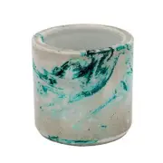 Concrete Pot | Multiple Colors | 2.75" x 2.75" | Color Crete Creations