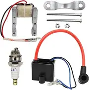 CDI Ignition Coil & Magneto Coil Kit,For 49cc 50cc 60cc 66cc 80cc 2-Stroke Bike Bicycle Motorcycle Engine