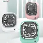 Portable Mini Fan Travel Cooler Rechargeable USB 2 Speed Hand Held Desk Fan AU