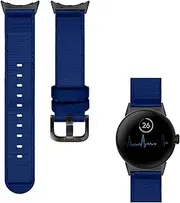 [Gheper] Woven Nylon Watchband Compatible with Google Pixel Watch 3 41mm/45mm [2024] Smartwatch Quick Fit Soft Breathable Strap Replacement Sport Wristband for Women Men
