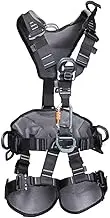 High-altitude working safety belt,outdoor five-point full-body safety belt with main lock,thicken foam pad on shoulder waist leg,climbing harness with D-rings,fall arrest safety harnesses