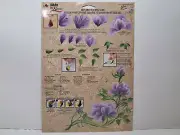 Plaid (One Stroke) Reusable Teaching Guide - Columbine/Fuchsia #1167