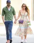 $329 Spell and the Gypsy Collective Flora Linen Midi Dress Pastel Blake Lively