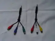 3.5mm to RCA Composite & Audio/Video Adapters