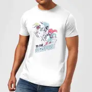 DC To The Slopes! Men's Christmas T-Shirt - White