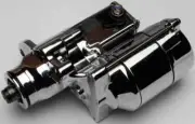 AB 1.4KW Chrome Electric Starter Motor for Harley Softail Springer 07-08