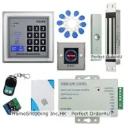 125KHz RFID Card+Password Door Access Control System+Embedded Magnetic Lock+BELL
