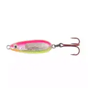 2 Northland Glass Buck Shot Spoon - Pink Silver - 1/8 oz