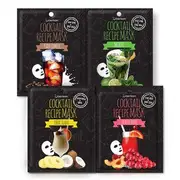 Berrisom - Cocktail Recipe Mask 10pcs (4 Types) Peach Crush