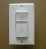 VACANCY (MANUAL-ON OCCUPANCY) WALL MOTION SENSOR DETECTOR SWITCH LED NIGHT LIGHT