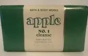 Bath And Body Works No 1 Cleanse Shea Butter Cleansing Bar, New Apple 5 Oz