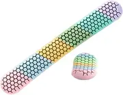 Colorful Memory Foam Keyboards Wrist Rest Soft Gel Ergonomic Wrist Pad for Computer Laptop Office Gaming