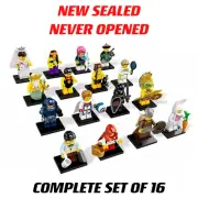 LEGO Collectible Minifigures: 8831 Series 7 Complete set of 16 *New sealed*