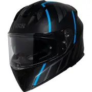 iXS217 2.0 Matt Black Blue Full Face Helmet