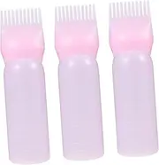 FOMIYES Empty Shampoo Bottles Dry Cleaning Bottle Set Scales for Hair Applicator Scalp Treatment