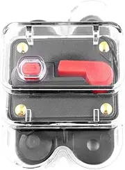 DC Circuit Breaker | Car Audio Fuse Circuit Breakers 12-48V | Overcurrent Protection, Manual Reset Button for RV Trolling Motors