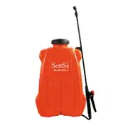 SeeSa Electric Weed Sprayer Red 16L Spot Spray Backpack Garden Tank Pump