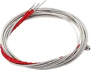 ERINGOGO 4pcs Bass Strings Set for String Guitars Versatile Replacement Parts Easy Installation Stylish Design Compatible with Various Musical Styles