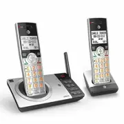 2 Handset DECT 6.0 Expandable Cordless Phone with Answering System, AT&T