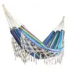 Pure Cotton Hammock Macrame 2 Person Swing Bed Garden Outdoor Hanging Chair New