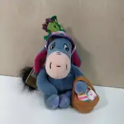 Disney Store Easter Eeyore Bean Bag Plush Spring Stuffed Animal Spring NWT