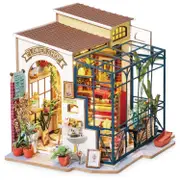 Robotime 1:24 DIY Miniature Mini Dollhouse Home Decor Emily's Flower S