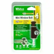 Whitco Mahogany CYL4 Mini Bolt Lock