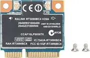 Laptop Network Card WLAN Card,RT3090BC4 300Mbps Wireless Network Card 3.0 with Mini PCI-E Interface for HP CQ42/CQ62/G56/CQ56/DV6 Support for Win7/Win8 and for Mac