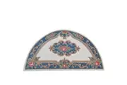 Traditional Handmade Wool Rug-Avolon-Ivory/Blue