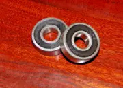Wheel Bearing 6000RS Set of two 10mm bore x 26 x 8 Sealed HBC - CC6000RS
