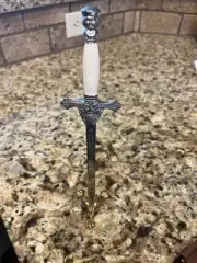 Rare Discontinued Knights Of Columbus Sword Letter Opener. ZUBCO. Made In Spain.