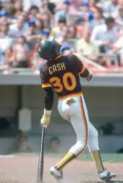 Dave Cash of the San Diego Padres Baseball 1980 Photo 4