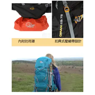 LOWE ALPINE 英國 Diran 65:75 登山背包《鱷魚綠》65-75L//悠遊山水