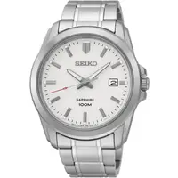 在飛比找蝦皮購物優惠-【金台鐘錶】SEIKO 精工  男錶 石英錶 不鏽鋼錶帶  
