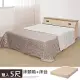 《Homelike》艾莉床台組-雙人5尺(白橡色) 床頭箱 床台 床組 雙人床