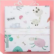 Wrapping Paper Fresh Color Design Easy Packaging 6 Styles Pack of Two Thick Durable for Birthday Christmas Valentine's Day (Size : C)