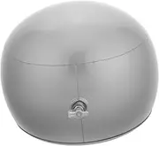 FOYTOKI Hat Tray Display Stand Baseball Cap Shaper Inflatable Hat Shaper Support Silver PVC