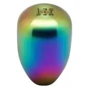 Blox Racing Manual Billet 6 Speed Shift Knob Neo Chrome for Hyundai Mitsubishi