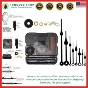 Comprehensive Quartz Wall Clock Replacement Kit - Customizable & Easy Install