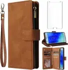 Compatible with Samsung Galaxy J3 Orbit J 3 Star 2018 3J Achieve Wallet Case and