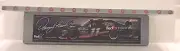 DENNY HAMLIN NASCAR THEME #11 FedEx RACING TEAM 16" WOODEN DISPLAY SHELF