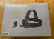 Original Go Pro Head Strap + Quickclip