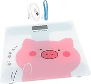 ORFOFE Household Digital Scale Tool Weight Scale Home Accessory Weighing Scales Kitchen Bathroom Scales Digital Scales Electronic Health Scales Household Body Scale Tempered Glass