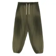 [Cultura] Cultura Elasticated-waist Trousers S GREEN