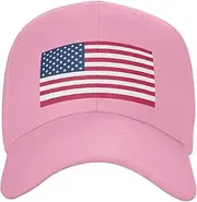 United States Hat for Men Women Flag of United States Baseball Cap Adjustable Trucker Dad Hats
