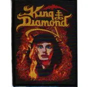 King Diamond Fatal Portrait Woven Patch Official Heavy Metal Band Merch