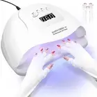 UV LED Nail Lamp,36W Low Power Quick Drying, Au Plug, 4 Timer Setting,Protecting