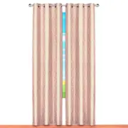 84" x 38" Light Filtering Thermal-backed Window Curtain Panel Gromit Gold
