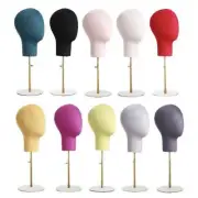 Mannequin Head Model for Wigs Styling Hats Caps Display Stand Holder