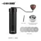 Manual Coffee Grinder Numerical External Setting Stainles Steel Espresso Barista